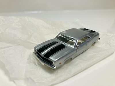 NU-RORA~ '' CAMARO Z-28 ''  BODY in SILVER/BLACK ~ NEW ~  use on Aurora, AFX T-JET