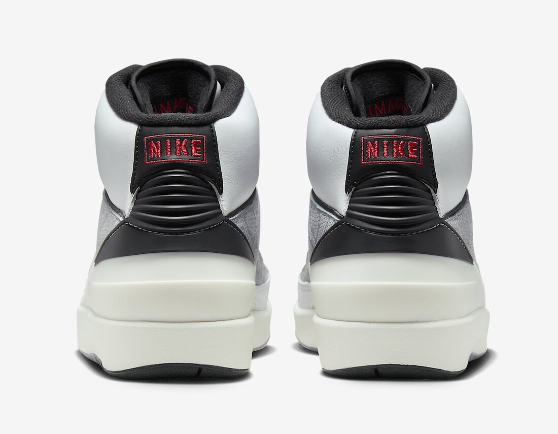 Nike Air Jordan 2 ホワイト/ブラック/レッド JORDAN BRAND AIR JORDAN 2 RETRO (GS) WHITE/VARSITY RED-BLACK