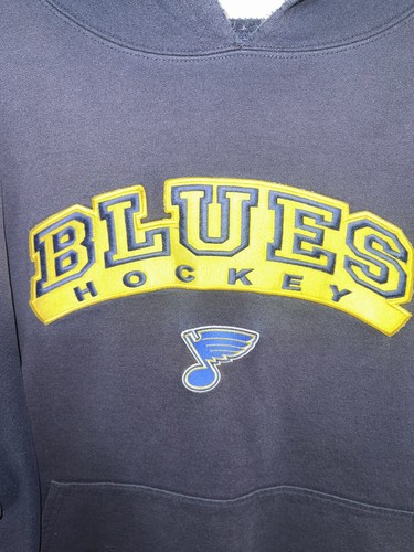 Vintage St Louis NHL Blues Hoodie Sweatshirt XL - Bild 2 von 4