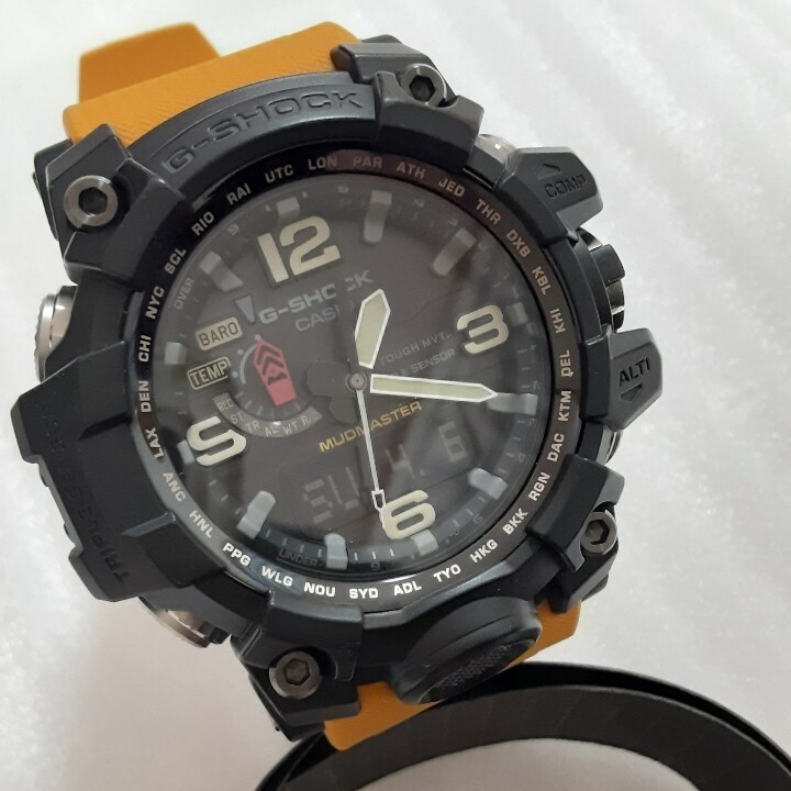 Casio Japan G-shock MUDMASTER Solar Radio Gwg-1000-1a9jf Casio Japan G-shock MUDMASTER Solar Radio Gwg-1000-1a9jf