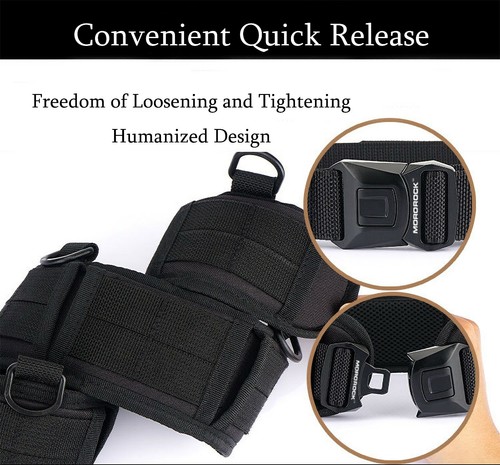 Tctical Molle Belt 2023 Padded Combat Battle Army Waist Padded Mesh Inner Belt - Picture 3 of 16