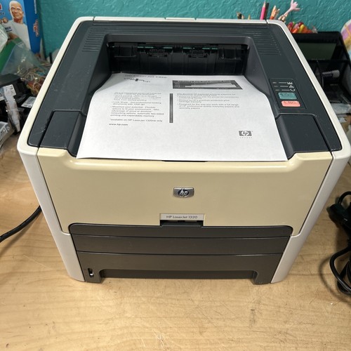 HP Laser Jet Printer Model 1320 - Picture 2 of 13