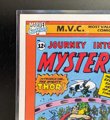 Key Journey Into Mystery #83 1990 Marvel Universe #128 MVC Comics Card ...