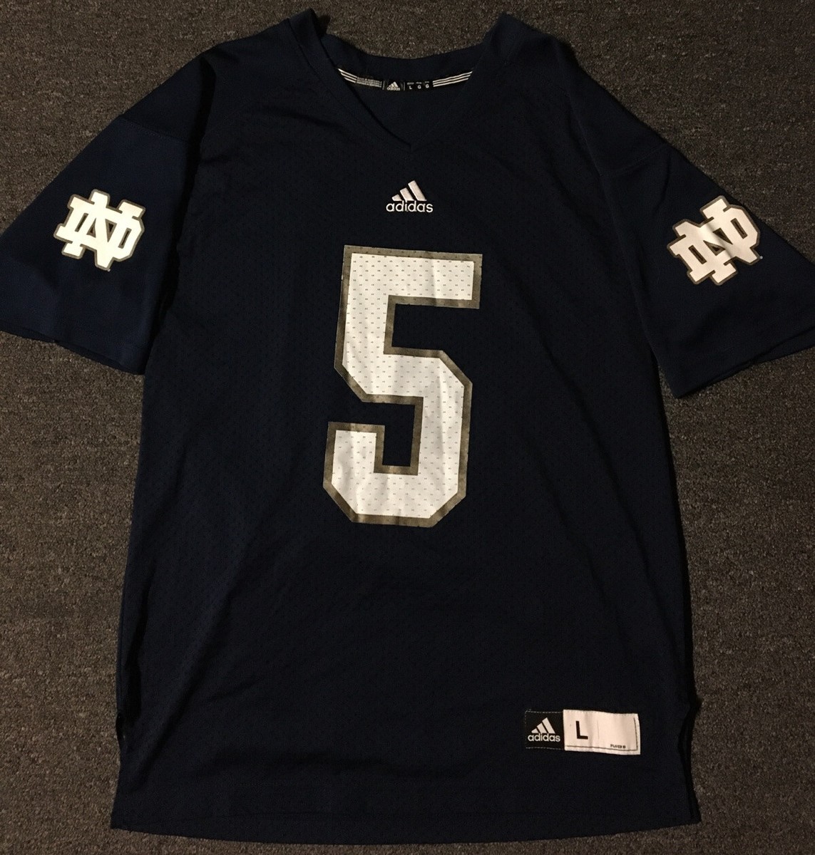 notre dame adidas jersey