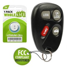 Replacement For 1997 1998 1999 2000 Pontiac Grand Prix Key Fob Remote