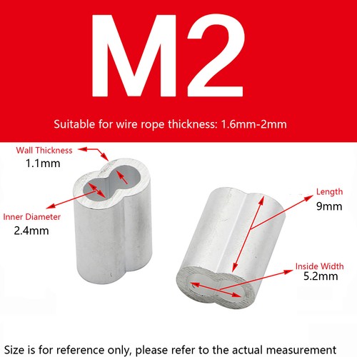 Férulas de alambre de aluminio M1 - M12 también para acero inoxidable marino - Imagen 13 de 21