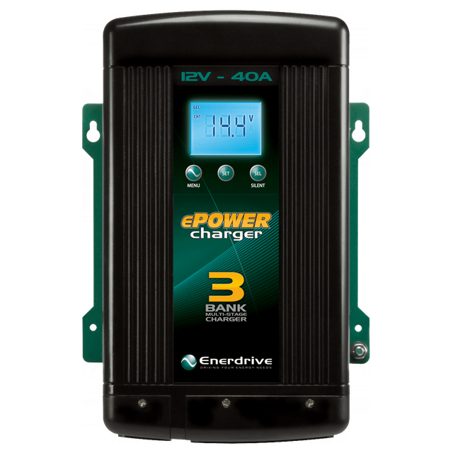 Enerdrive ePOWER DC2DC 12V 40A DC to DC Multi-Stage Battery Charger