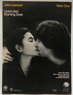 John Lennon & Yoko Ono: (Just Like) Starting Over - 1980 Original