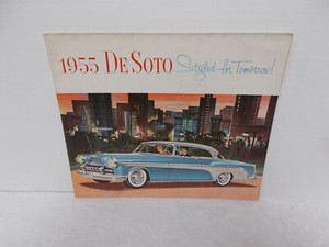 1955 DE SOTO BROCHURE / FOLD-OUT