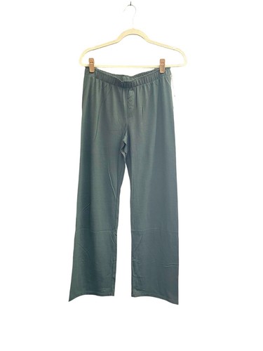 NWT Pj Salvage XL Sage Green Lounge Pajama Pants Faux Snaps Pullon #PQ37 - Picture 4 of 8