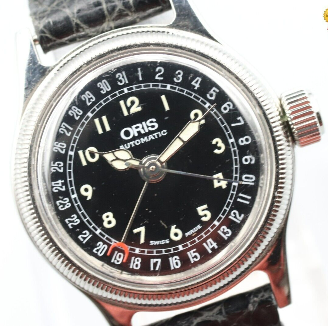 Oris Pointer Date Oris *NEAR MINT* Vintage ORIS Pointer Date Big