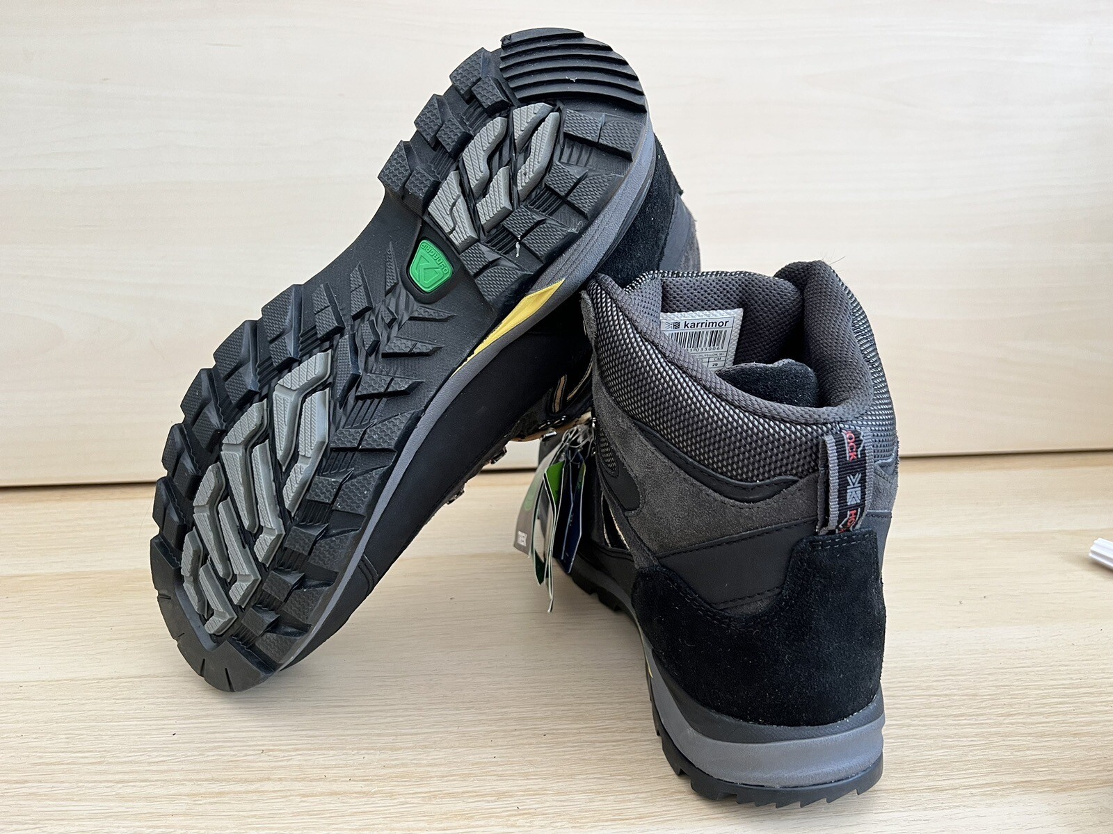 Karrimor Hot Rock Mid Mens Walking Boots Size UK 8.5 (Eur 42.5) .z10