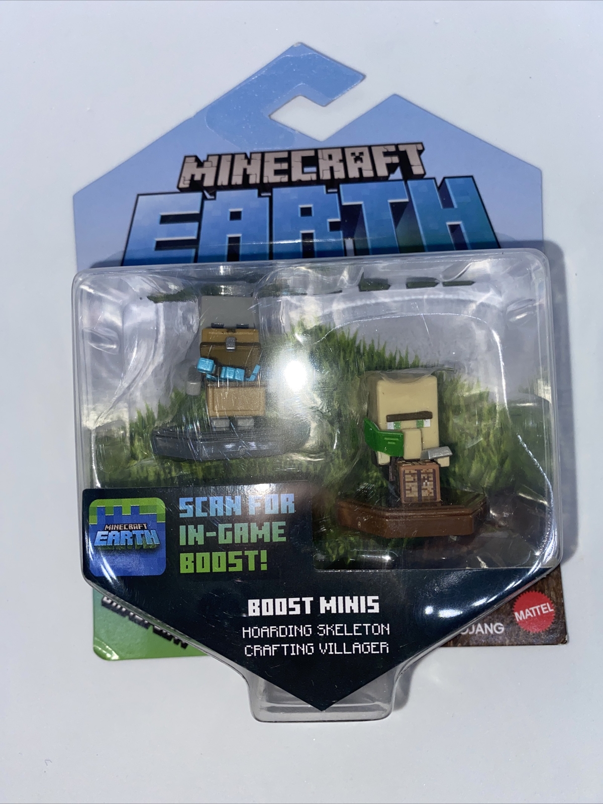 Floorball Schriese De Action Figures Toys Hobbies New Minecraft Earth Boost Minis Hoarding Skeleton Crafting Villager 2 Pack