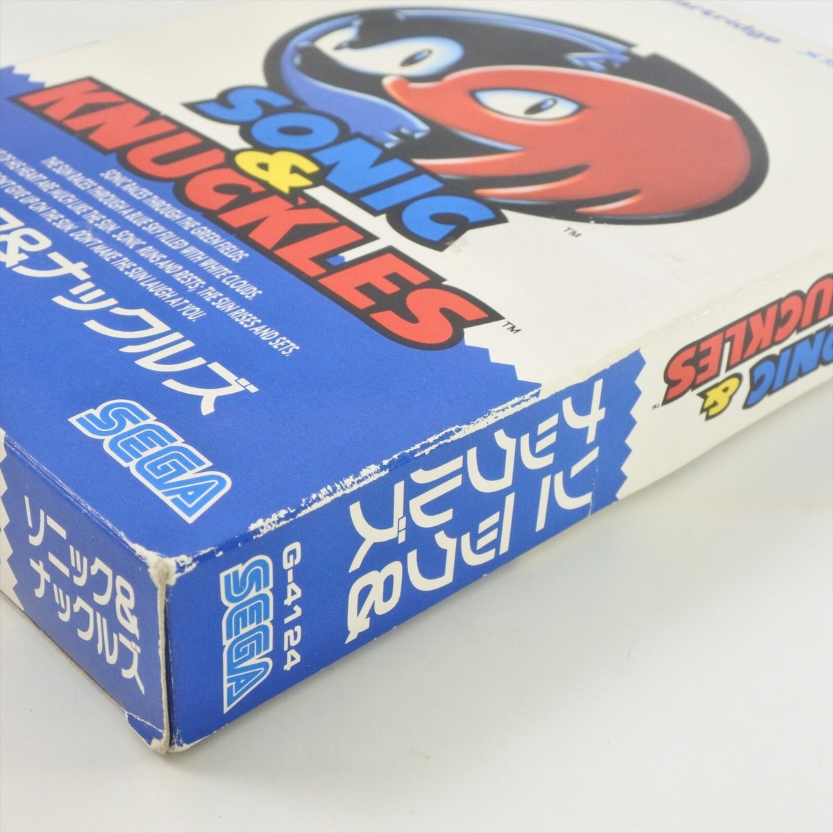 MD ソニック&ナックルズ SONIC&KNUCKLES SONIC & KNUCKLES Japan Mega Drive MD Genesis With Box