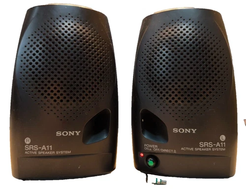 Sony SRS-A11 Active Speaker System. Working