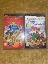 LOT 2 JEUX SONY PLAYSTATION PSP GERONIMO STILTON JOGO EM PORTUGUÊS 🇵🇹 COMPLET
