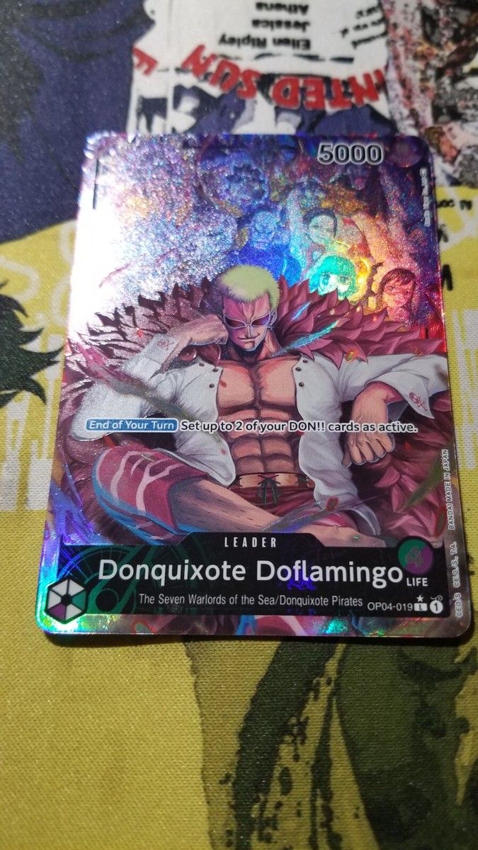 One Piece Card Game Donquixote Doflamingo OP04-019 L