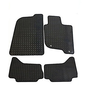 M MOTOS Rubber Boot Mats Fits For Saab 9-5 II 2010-2012 Improve Your Travel Comfort With Anti-slip Mat - All-weather Boot Mat Car, Protection From Dirt