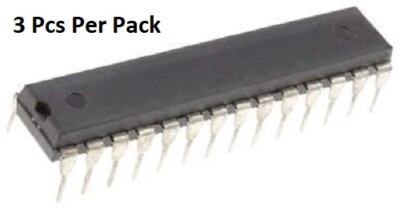 Microchip 32bit PIC Microcontroller 35 kB Flash-PIC32MX220F032B-50I/SP pack of 3