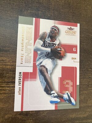 2003-04 Fleer Genuine Allen Iverson 67 NM | eBay