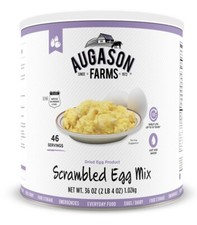 Augason Farms Scrambled Egg Mix Emergency Survival Food 2 lbs 4 oz No.10 Can NEW