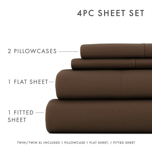 Luxury 6PC Bed Sheet Set Dark & Dramatic Colors by Kaycie Gray - Picture 2 of 18