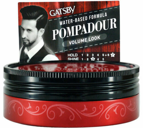 Hair Dressing Pomade Black & White Genuine Pluko Hair Pomade  200ml (Pack  Of 6) For Flexible Styling & Hold