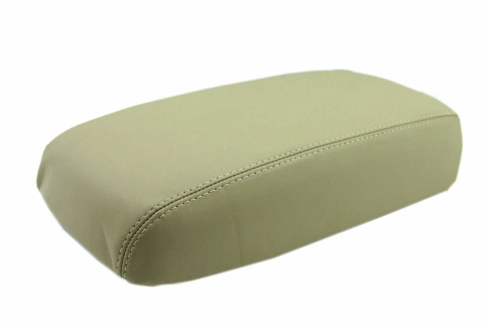 Se adapta a Nissan Murano 2009-2014 PVC cuero consola tapa reposabrazos cubierta beige Foto 3 de 4