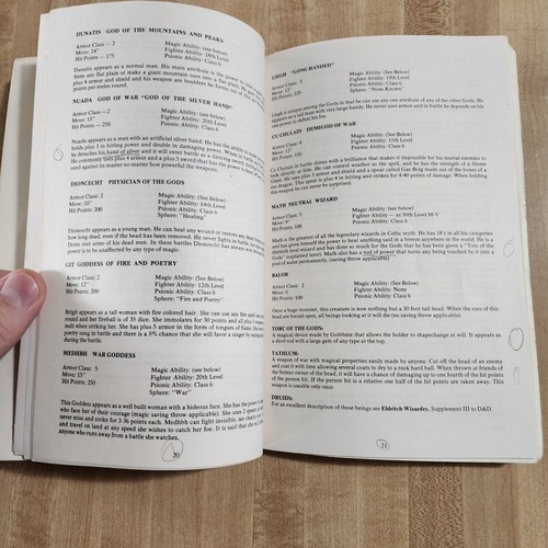 TSR Basic D&D Supplement #4 - Gods, Demi-Gods and Heroes (4th printing) VG - Picture 5 of 5