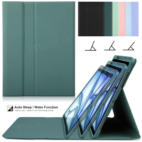 Keyboard Case Cover For iPad 5/6/7/8/9/10/11th A16 Pro Air 11 Inch M3 2025 6/5th - Picture 18 of 62