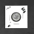 1960-P Roosevelt Dime BU  90% SILVER   ( BRILLIANT UNCIRCULATED) MINT STATE COIN