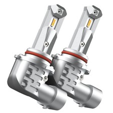 2X H10/9145/9140 LED Fog Light or DRL LED Bulb 3000K Amber Yellow Canbus Ready