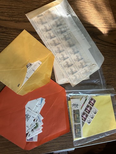 US Mint Postage 1970s 1980s $300+ FV - Zip Blocks Mint MNH Sheets - Picture 8 of 10