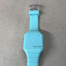 Dakota Fusion Neon LED Touch Watch Teal Untested