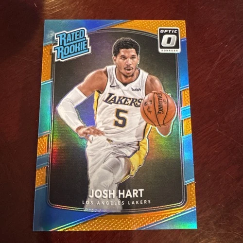 2017-18 Panini Donruss Optic Josh Hart Orange Prizm #'d /199 Rated Rookie #171