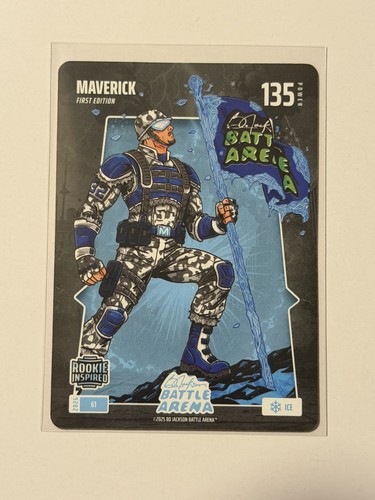 2026 Bo Jackson Battle Arena Maverick Cooper Flagg Ice Rookie #61