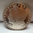 1 oz .999 Morgan Dollar Collectible Bullion Coin Shape Silver