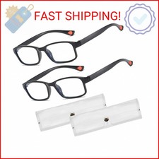 AQOYNQ Auto Focus Glasses Self Adjusting, 2PCS Intelligent Dual Smart Focus Read