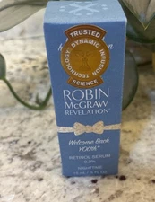 Robin McGraw Revelation Welcome Back Youth .3% Retinol Serum .05 oz / 15 ml