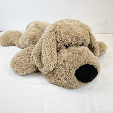 Animal Adventure 28" Large Tan Brown Floppy Laying Dog Plush Stuffed Animal Toy