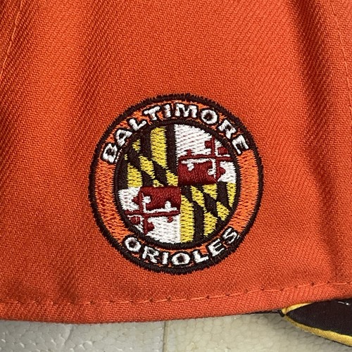 Berretto da baseball New Era 9Fifty Baltimore Orioles Maryland Flag Hat SnapBack MLB - Foto 7 di 16
