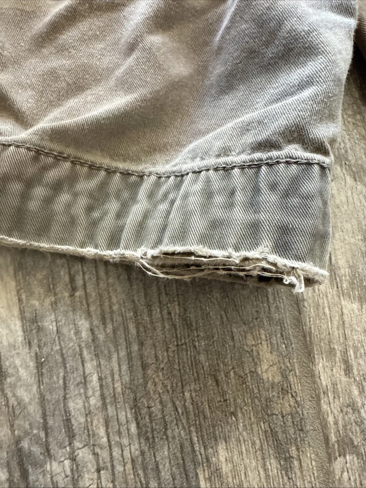 Pantalones Cortos DE COLECCIÓN Abercrombie & Fitch Carga Pesada Camuflados Militares Envejecidos Talla 31 Foto 3 de 4