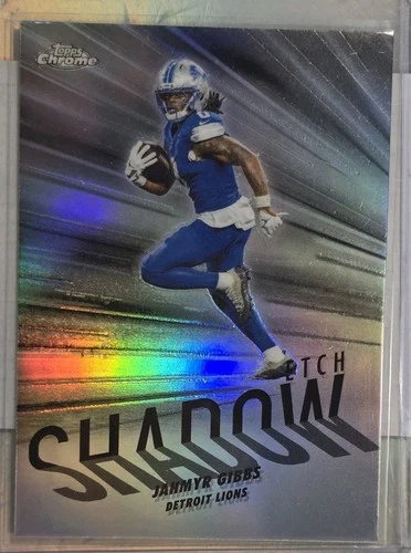 2025 Topps Chrome Jahmyr Gibbs Base (RAW)