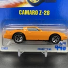 Hot Wheels Camaro Z-28 Bright Orange Collector #449 Mainline Vintage Hot Wheels