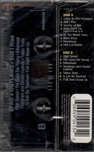 2Pac + The Outlawz - Still I Rise (Cass, Album) (Very Good Plus (VG+)) - [Locati - Picture 3 of 3