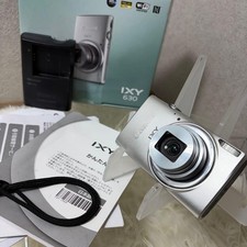 Canon IXY 630 Silver 16MP 12x Zoom PowerShot ELPH 340 HS IXUS 265 HS w/Box