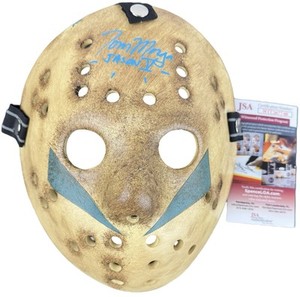 FRIGHTSTUFF製　ジェイソンマスク　part5 TOM MORGA SIGNED JASON VOORHEES NECA MASK FRIDAY THE 13TH