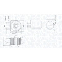 Magneti Marelli ÖLkÜHler Passend FüR CitroËN Berlingo C4 C5 C8 Evasion Jumper
