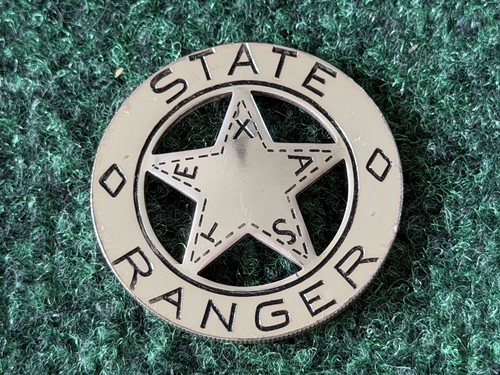 Franklin Mint Texas Ranger Badge Sterling Silver