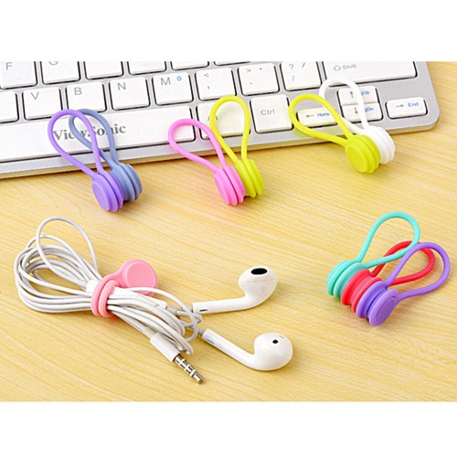 8 Pcs Magnet Headset Wickler Organisatoren Für Elektrische Kabel Kabelhalter - Photo 6/11